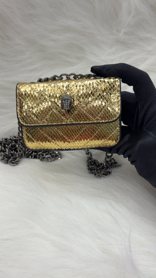Solid Gold Mini Purse