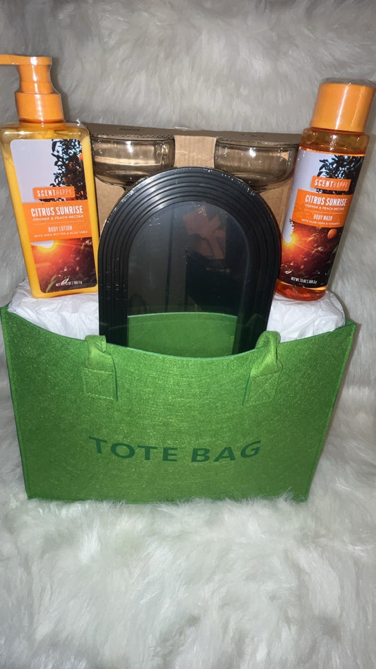 Green Handbags Gift Set