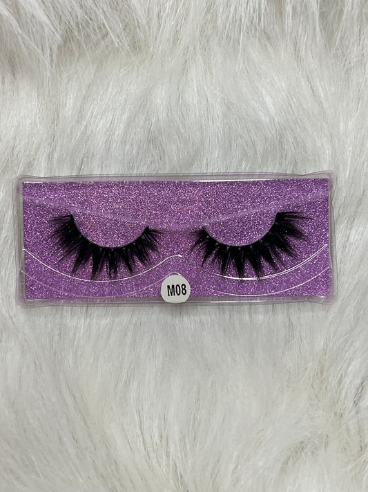 Purple M08 Lashes