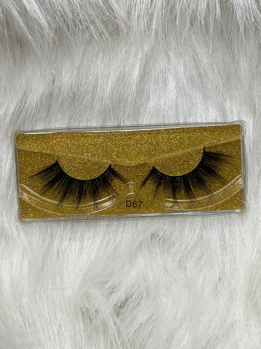 Gold D67 Lashes