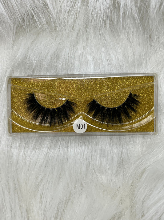 Gold M01 Lashes