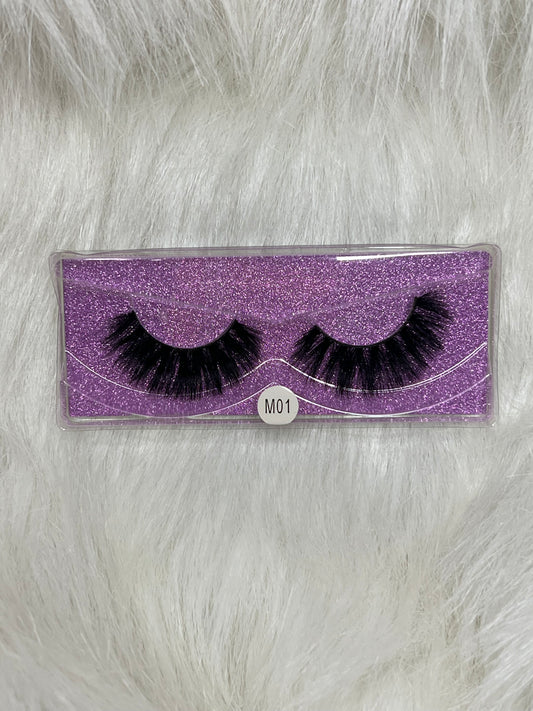 Purple M01 Lashes